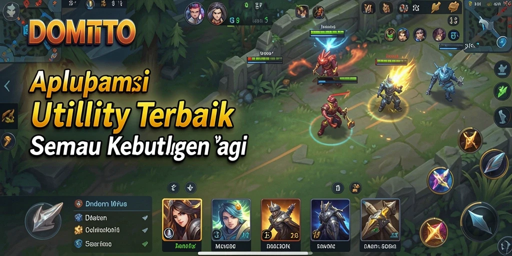 Tampilan antarmuka DOMTOTO yang intuitif dan fungsional.
