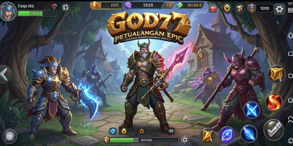 Tampilan menawan dari gameplay ARPG yang mendebarkan.