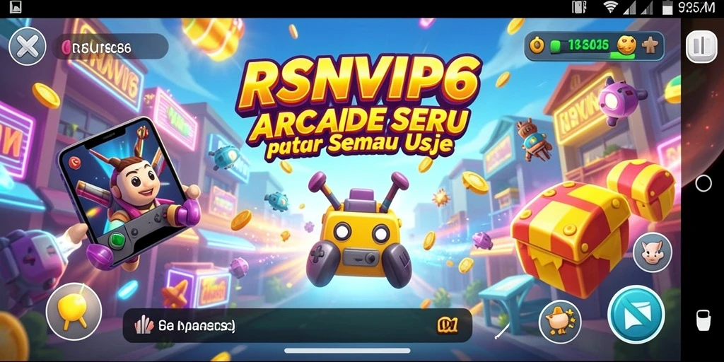 Tampilan gameplay RSNVIP6 yang seru dan menghibur.
